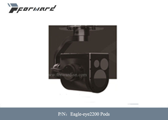2200g Electro Optical 90 Deg Aerial Thermal Imaging Camera Night Vision Camera For Drone