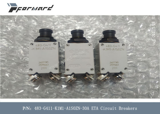 Aviation Parts Circuit Breakers 483-G411-K1M1-A1S0ZN-30A Series 483