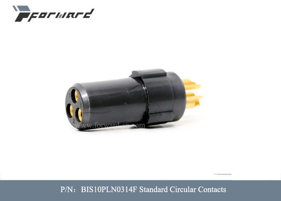 Aviation Part BIS10PLN0314F Standard Circular Connector Contacts Copper Alloy Material