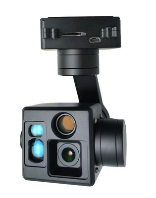 Two fixed focal length EO +1100m LRF Small Gimbal Camera