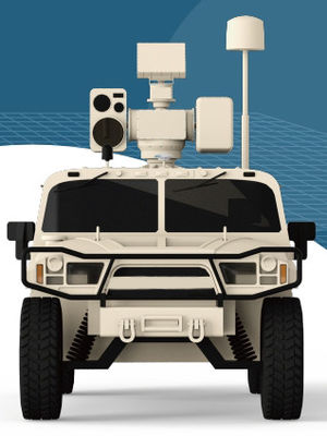 10m Distance Accuracy Low Altitude Defense Vehicle / Anti Drone System Powered By KU Radar Frequency Bands