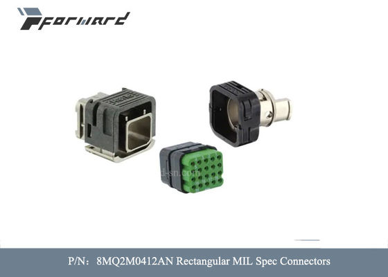 Aviation Parts 8MQ2M0412AN Rectangular MIL Spec Connectors Length  22 mm