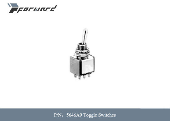 Aviation Parts 5646A9 Miniature Toggle Switch Current Rating 6 A