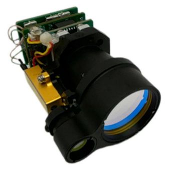 FW-ED05 1535nm Eye-safe Laser Ranging Module with 6000m Range ≤0.5 mrad Divergence Angle and MIL-STD-810G Testing Standard