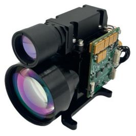 FW-ED11 1535nm Eye-safe Laser Ranging Module with Φ12mm Launch Lens Φ40mm Receiver Lens and ≤0.3 mrad Divergence Angle